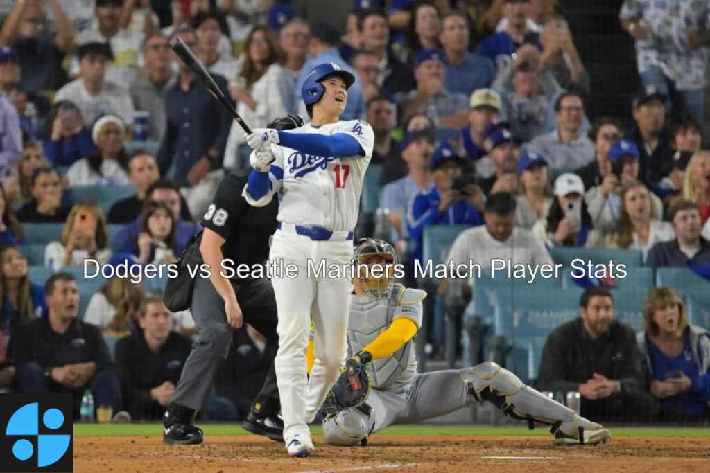 Dodgers vs Seattle Mariners Match Player Stats: