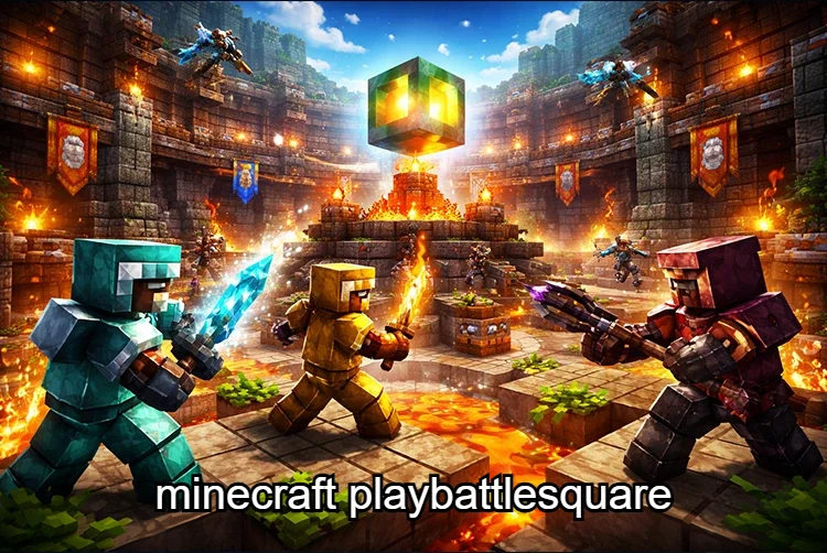 minecraft playbattlesquare