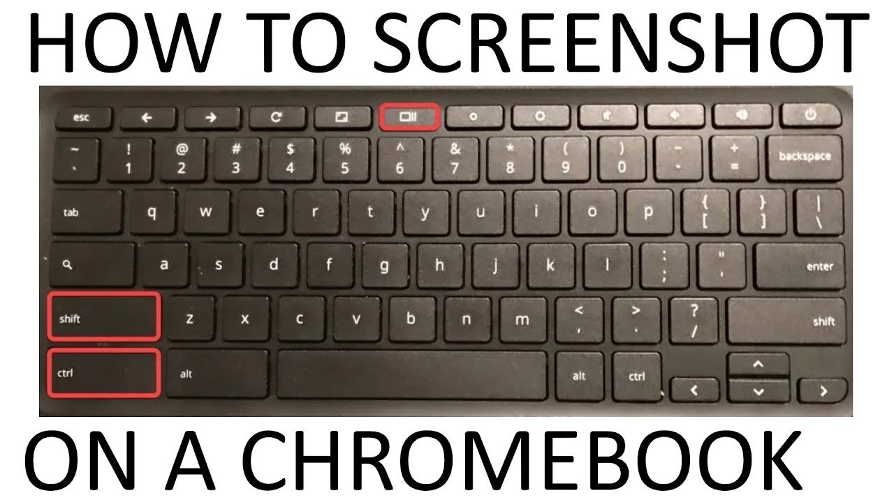 how to screenshot on chromebook