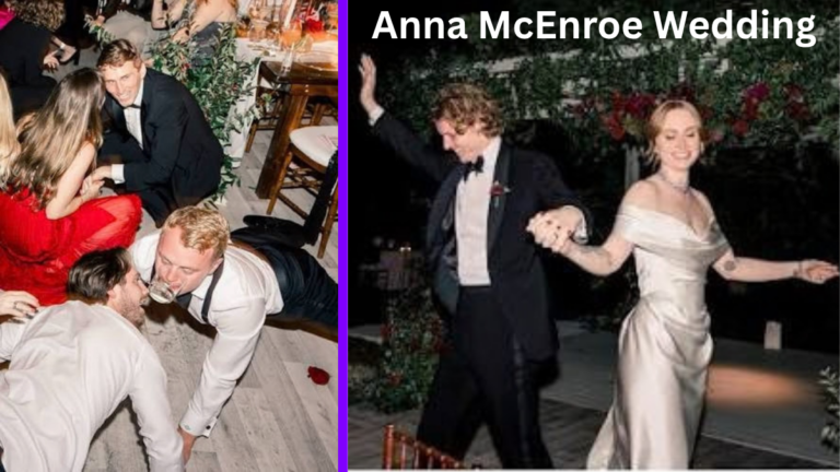 Anna McEnroe Wedding